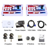 GWALSNTH 26800 in 1 Wireless Pandora Box 40S Bluetooth Arcade Games Console,1280X720 Display,3D Games,Search/Save 1-4 Players
