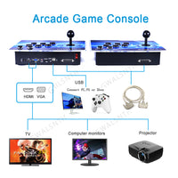 GWALSNTH 3D Pandora Box 18S Pro Arcade Games Console, 10000 in 1 HD Video Games Machine,Plug and Play Games ,WiFi Function 1-4