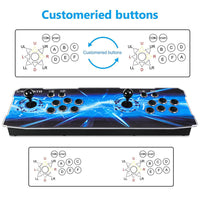 GWALSNTH 3D Pandora Box 18S Pro Arcade Games Console, 10000 in 1 HD Video Games Machine,Plug and Play Games ,WiFi Function