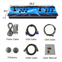 GWALSNTH 26800 in 1 Pandora Box 40S Arcade Games Console, Plug and Play Video Games,1280X720 Display, 3D Games,Search/Save/Hide