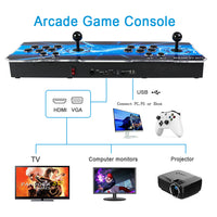 GWALSNTH 3D Pandora Box 18S Pro Arcade Games Console, 10000 in 1 HD Video Games Machine,Plug and Play Games ,WiFi Function