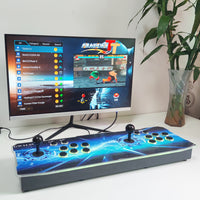 GWALSNTH 3D Pandora Box TT Arcade Game Console, 8000 HDMI Video Games with WiFi Function, Search/Save/Hide/ Pause Games 1-4