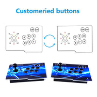 GWALSNTH 3D Pandora Box 18S Pro Arcade Games Console, 10000 in 1 HD Video Games Machine,Plug and Play Games ,WiFi Function 1-4