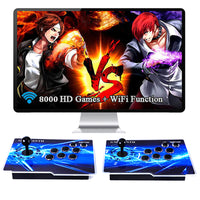GWALSNTH 8000 Games in 1 Pandora's Box with WiFi Arcade Game Console, 3D Games,1280x720 Full HD,Support 4 Players,Search/Hide