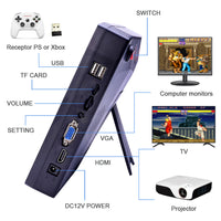 GWALSNTH 26800 in 1 Portable Pandora Box 50S Arcade Games Console,with HD Screen Two Wireless Controllers